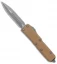 Microtech UTX-85 D/E OTF Automatic Knife Tan G-10 (3.1" Apocalyptic)