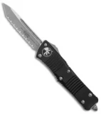 Microtech Troodon Tanto OTF Automatic Knife (3" Apocalyptic Full Serr) 140-12AP