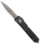 Microtech Ultratech Bayonet OTF Automatic Knife Black (3.4" Bronze Apoc Serr)