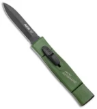 AKC Minion Nato Dagger OTF Automatic Knife Green (2.3" Black)