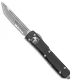 Microtech Ultratech T/E OTF Automatic Knife Black Alumin (3.4" Apocolyptic Serr)