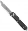 Microtech Ultratech T/E OTF Automatic Knife Black Alumin (3.4" Apocolyptic Serr)