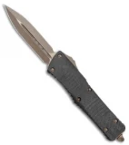 Microtech Signature Series Combat Troodon OTF Knife CF (3.8" Bronze Apocalyptic)