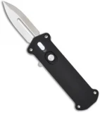 Pro-Tech Tantilla Automatic OTF Knife Black Handle (1.9" Satin Plain) T63