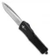 Marfione Custom Combat Troodon Recurve OTF Automatic Knife Black (3.8" SW)