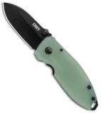 CRKT Burnley Squid Frame Lock Knife Natural G-10 (2.25" Black D2)