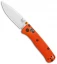 Benchmade Mini Bugout AXIS Lock Knife Orange (2.875" Satin) 533