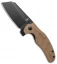 Kizer Vanguard Sheepdog  Liner Lock Knife Natural Micarta (3.25" Black 10V)