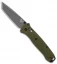 Benchmade  Bailout AXIS Lock Knife Green Aluminum (3.4" Gray M4)  537GY-1