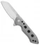 Kizer Degnan Guru Flipper Knife Titanium w/ Holes (3" Satin) Ki3504K1