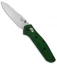 Benchmade 945 Mini Osborne AXIS Lock Knife Green (2.9" Satin)