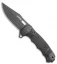 SOG Seal XR Flipper XR-Lock Knife Black FRN (3.9" Black S35VN)