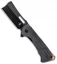 Kizer D.O.C.K. Quatch Cleaver Liner Lock Knife Black Micarta (2.9" Black SW)
