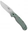 Ontario RAT Model 1 Liner Lock Knife Foliage Green (3.625" D2 Satin) 8867OD