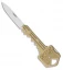 SOG Brass Key Lockback Knife Keychain Utility (1.5" Satin) KEY102