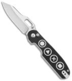 Kizer Cutlery Cormorant Plunge Lock Knife Black Button G-10 (3.25" Satin)
