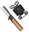 Gerber Quadrant Flipper Frame Lock Knife Bamboo + Barbill Wallet Clam Pack