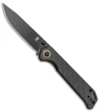 Kizer Azo Vanguard Series Begleiter2  Knife Carbon Fiber (3.5" Black)