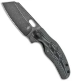 Kizer Vanguard C01C Sheepdog Thumb Hole Knife Black Micarta (3.25" Black SW)