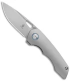 Kizer Nick Swan Microlith Liner Lock Flipper Knife Titanium (2.4" Bead Blast)