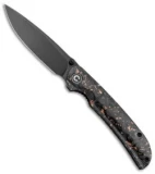 CIVIVI Imperium Liner Lock Knife Shredded CF/Copper (3.5" Black) C2106C