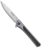 Buck 264 Cavalier Frame Lock Knife Aluminum w/ Carbon Fiber (3.6" SW 7Cr17)