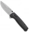 SOG Terminus XR Lock Knife Black G-10/CF (3" Damascus) TM1042-BX