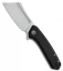 CIVIVI Mini Bullmastiff Liner Lock Knife Black G-10 (3" Stonewash)