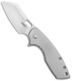 CRKT Pilar Large Frame Lock Flipper Knife Stainless Steel (2.62" Satin) 5315