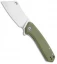 CIVIVI Mini Mastodon Liner Lock Knife OD Green G-10 (3" Stonewash)