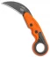 CRKT Provoke Orange Kinematic Morphing Karambit Folding Knife (2.4" Black) 4041O