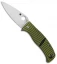 Spyderco Caribbean Compression Lock Knife Black/Yellow G-10 (Satin) C217GP