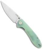 CJRB Feldspar Liner Lock Knife Natural G-10 (3.5" Stonewash)