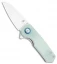 Kizer Lieb Liner Lock Flipper Knife Natural G-10 (2.32" Satin) V2541N2