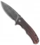 CIVIVI Praxis Liner Lock Flipper Knife Black Rubbed Copper (3.74" Damascus)