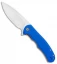 CIVIVI Praxis Flipper Liner Lock Knife Blue G-10 (3.75" Satin) C803E
