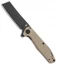 Gerber Fastball Liner Lock Knife Cleaver Coyote (3" Black) 30-001836