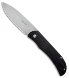 Boker Plus Exskelibur I Frame Lock Knife Black G-10 (3.5" Stonewash) 01BO137