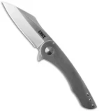 CRKT Jettison Frame Lock Flipper Knife (3.25" Stonewash) 6130