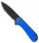 CIVIVI Elementum Liner Lock Knife Blue G-10 (2.9" Black D2) C907X