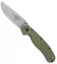 Ontario RAT Model 2 Liner Lock Knife OD Green (3" Satin) 8860OD