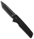 Kizer Vanguard Azo/Rey Lan Tanto Liner Lock Knife Black G-10 (3.4" Black) V4577N