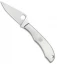 Spyderco HoneyBee Slip Joint Knife Stainless Steel (1.625" Satin) C137P