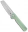 Arcform Slimfoot Frame Lock Knife Jade G-10 (3.5" SW)