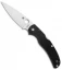 Spyderco Native Chief Lockback Knife Black G-10 (4.08" Satin) C244GP