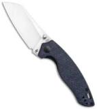 Kizer Azo Towser K Liner Lock Knife Blue Richlite (3.5" Satin)