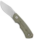 The Vox Dapper Knife by Blade HQ | Green Micarta