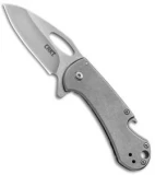 CRKT Bev-Edge Flipper Knife w/ Bottle Opener (2.5" Stonewash) 4630