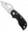 Spyderco Chicago Liner Lock Knife Black G10 (2" Satin) C130GP