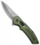 Buck Hexam Spring Assisted Knife Green Ti (3.3" SW) 0262ODS